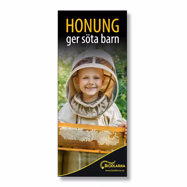 Tygvepa: Honung ger söta barn 50x120 cm