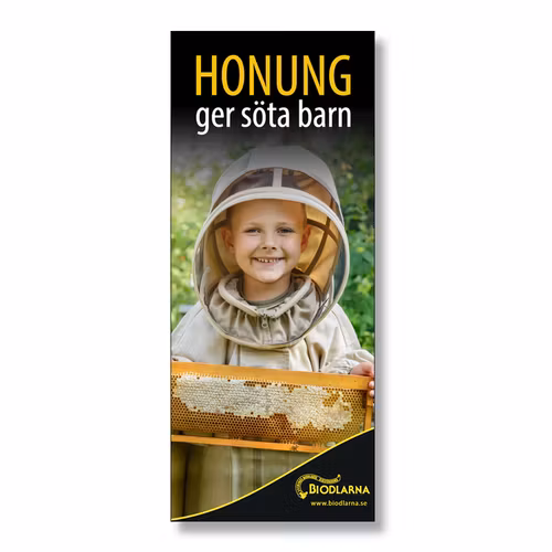 Tygvepa: Honung ger söta barn 50x120 cm