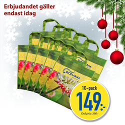 Adventserbjudande - Tygkasse 10-pack