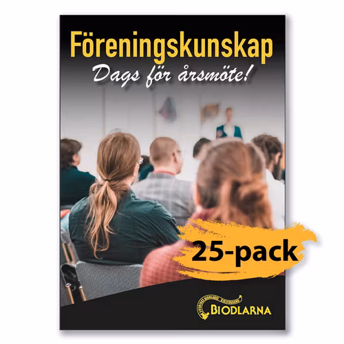 Föreningskunskap - Dags för årsmöte - 25-pack