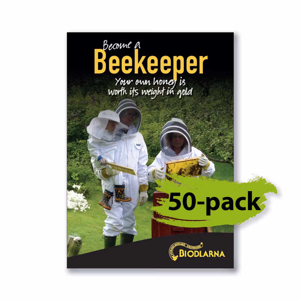 Broschyr: Become a beekeeper 50-pack
