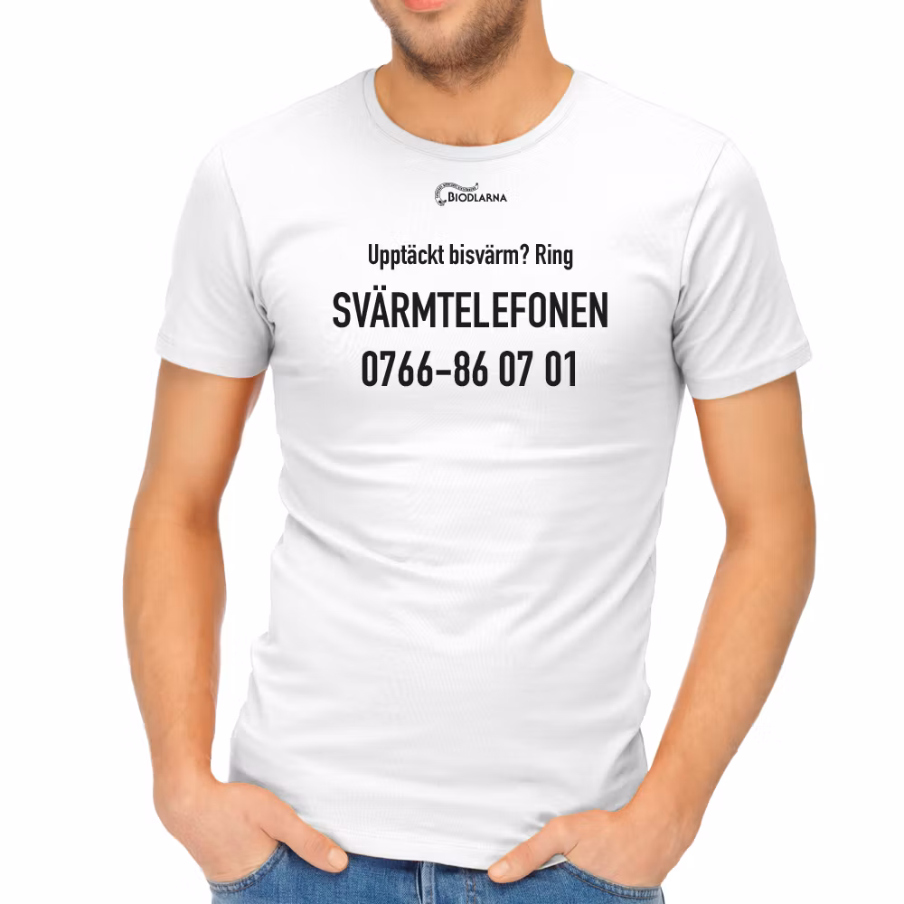 Vit T-shirt - Svärmfångare