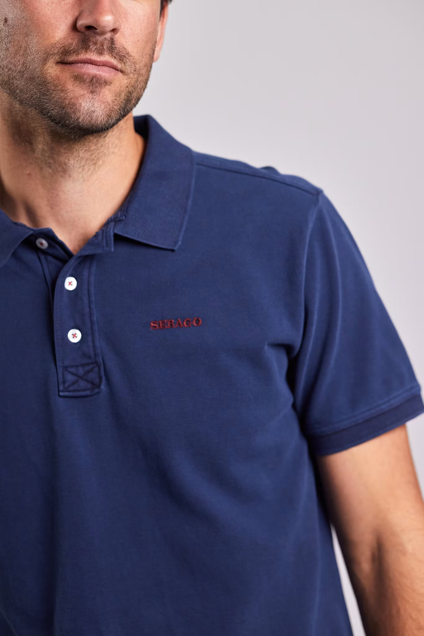 Outwashed Logo Pique