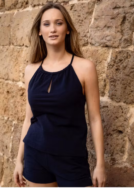 W Dock Strap Top