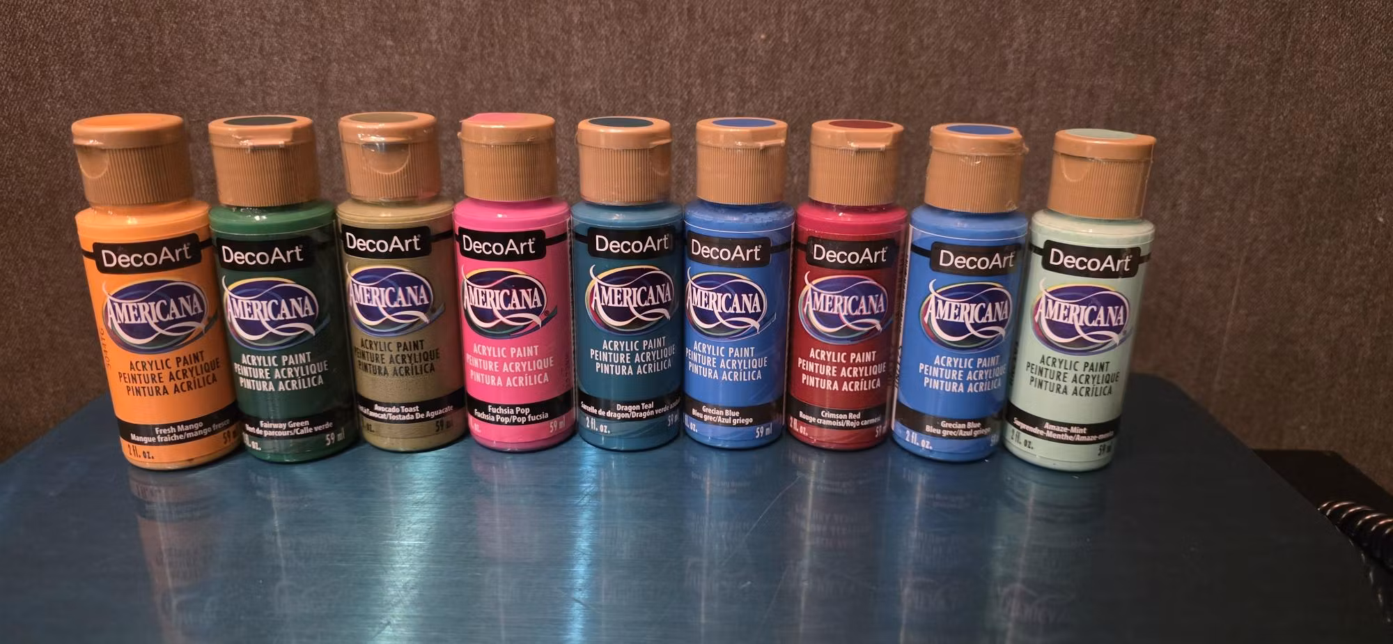 Nu är det påfyllt med Americanafärger