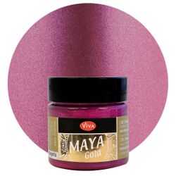 Viva Decor Maya Gold Magenta
