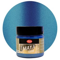 Viva Decor Maya Gold Blue