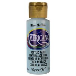 DecoArt  Americana  Blue Chiffon