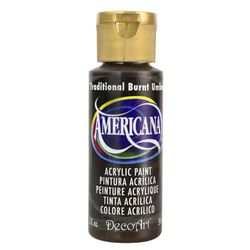 DecoArt Americana Traditional Burnt Umber