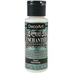 DecoArt Enchanted Shimmer Green
