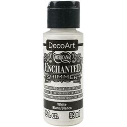 DecoArt Enchanted Shimmer White