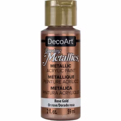 DecoArt Dazzling Metallics Rose Gold