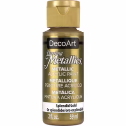 DecoArt Dazzling Metallics Splendid Gold