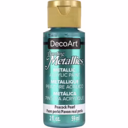 DecoArt Dazzling Metallics Peacock Pearl