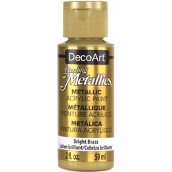 DecoArt Dazzling Metallics Bright Brass