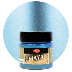 Viva Decor Maya Gold Ice Blue