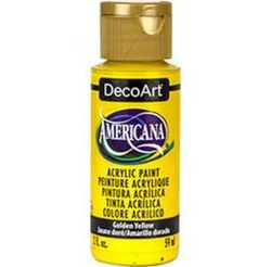 DecoArt Americana Golden Yellow