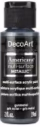 Deco Art Satin     Metallic  Gunmetal