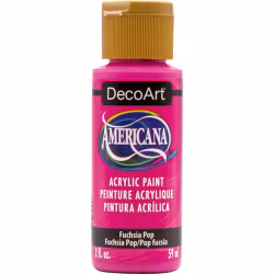 DecoArt Americana Akrylfärg  Fuchsia Pop 59 ml  NYHET