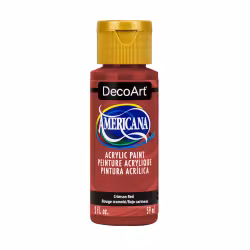 DecoArt Americana  Akrylfärg  Crimson Red 59 ml   NYHET