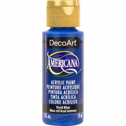 DecoArt Americana Akrylfärg  Vivid Blue  59ml