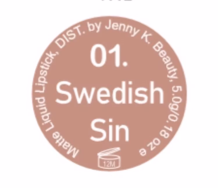 Perfect Matte Liquid Lipstick 01. Swedish Sin