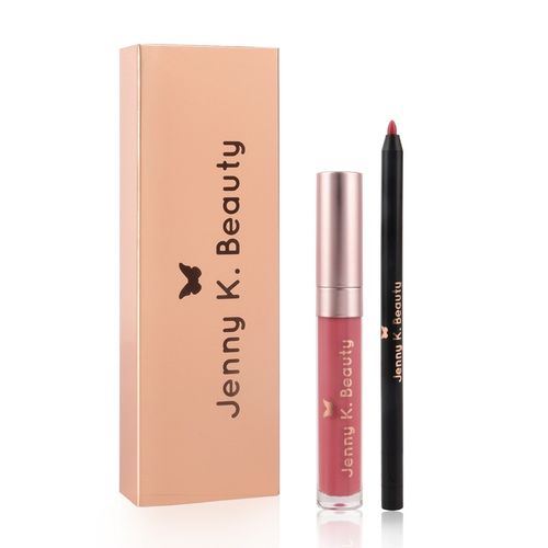 Loving Life Lip Kit ~ Matte Liquid Lipstick + Lip Liner 03. Royal Rose