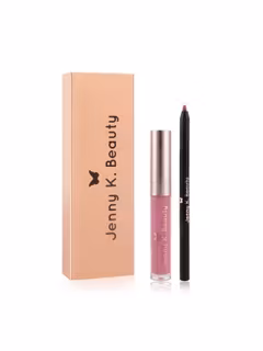 Loving Life Lip Kit ~ Matte Liquid Lipstick + Lip Liner 04. Polar Pink
