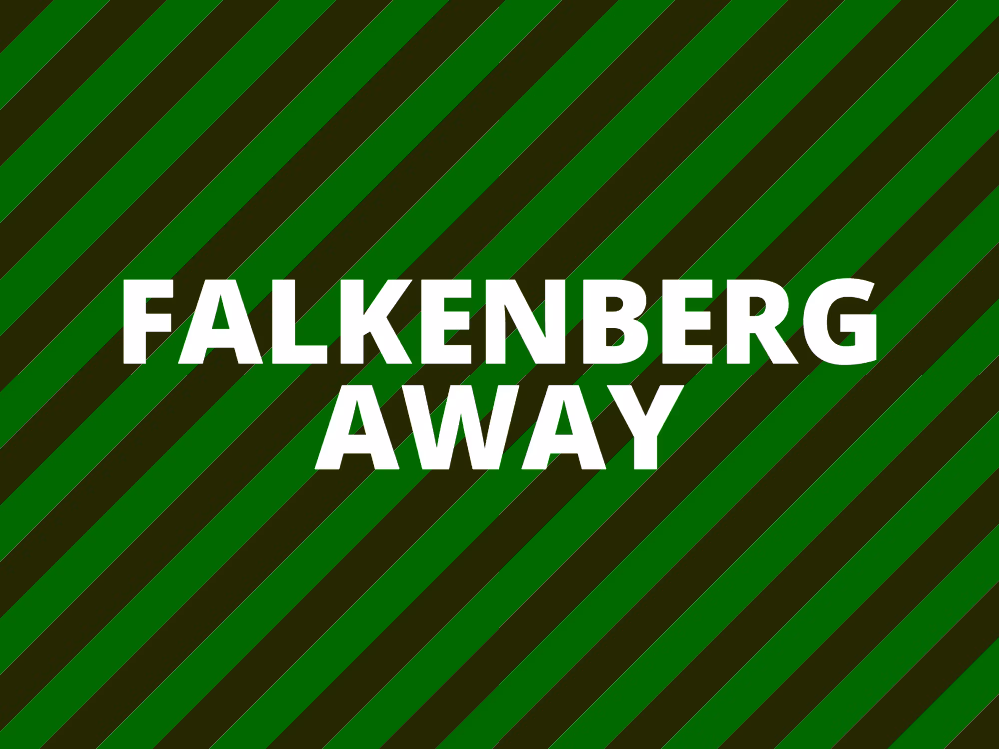 Falkenberg away