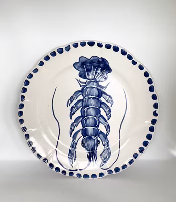 Marina salad 20 cm, lobster motif