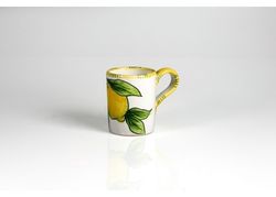Limone Bianco kaffemugg med citronmönster