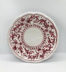 Positano assiett 21 cm, röd