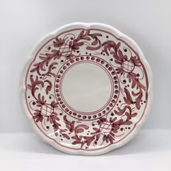 Positano assiett 21 cm, röd