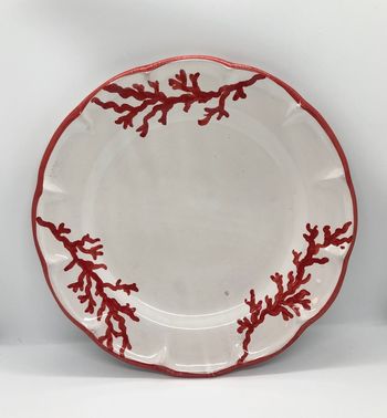 Capri coral tallrik 26 cm