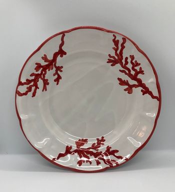Capri coral assiett 21 cm