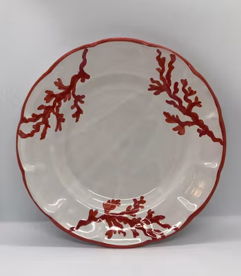 Capri coral assiett 21 cm