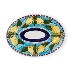 Sorrento Limone uppläggningsfat, 37 cm