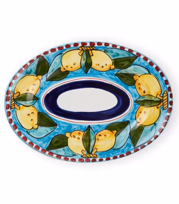 Sorrento Limone uppläggningsfat, 37 cm