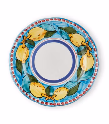 Sorrento Limone set, turkos botten