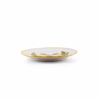 Limone Bianco tallrik med citronmönster, 26 cm