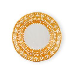 Ischia djup tallrik, orangegul 23 cm