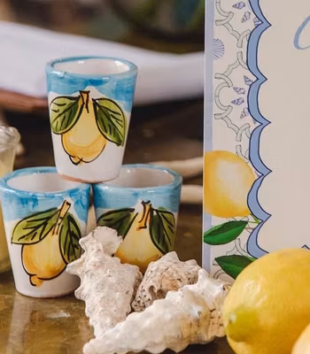 Sorrento Limone limoncello kopp