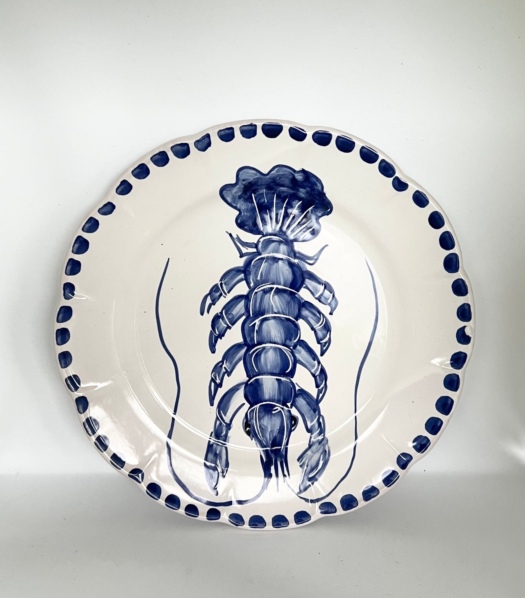 Marina dinner plate 26 cm, lobster moti