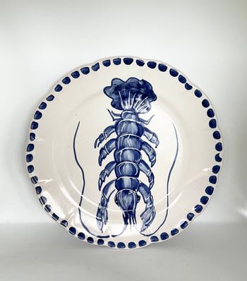 Marina dinner plate 26 cm, lobster moti