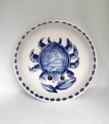 Marina bowl 18 cm, crab motif