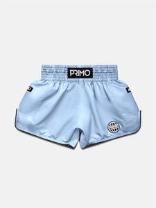 PRIMO: MUAY THAI SHORTS - ALTA SERIES - PASTEL BLÅ