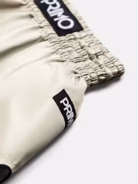 PRIMO: MUAY THAI SHORTS ALTA SERIES - GRÄDDVIT