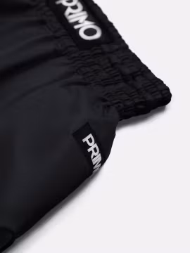 PRIMO: MUAY THAI SHORTS ALTA SERIES - ONYX BLACK