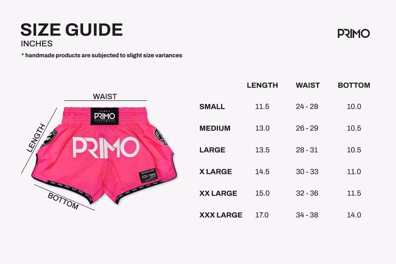 PRIMO: MUAY THAI SHORTS SUPER NYLON - HARLEM WORLD