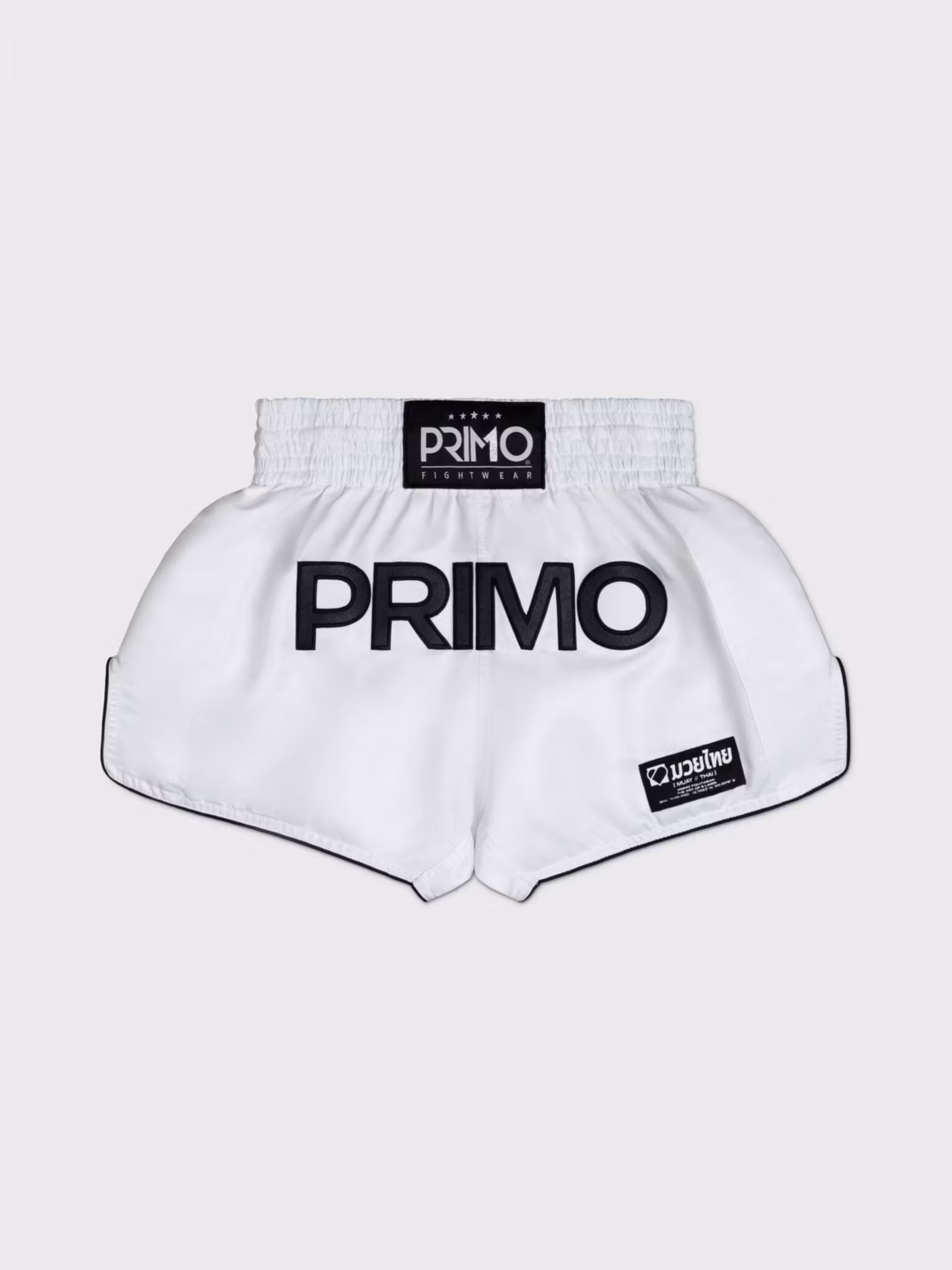 PRIMO: MAMBA SERIES MUAY THAI SHORTS - WHITE